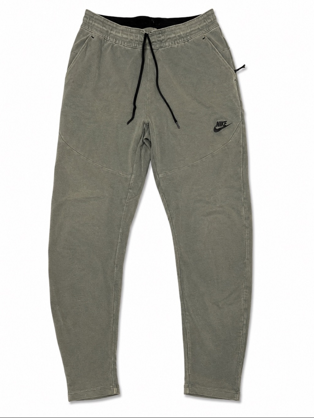 Nike Olive Green Joggers sweatpants Pants with Black Drawstring